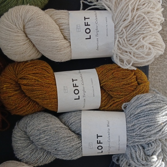 11 Assorted Popular Fingering Weight Yarn Bundle in Earth Tones - Picture 2 of 5